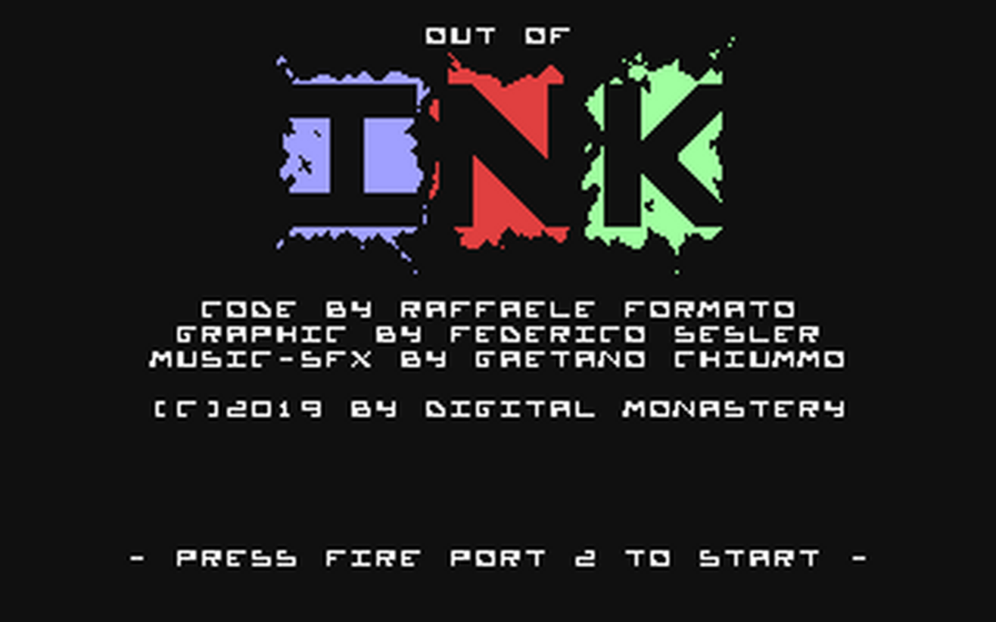 C64 GameBase Out_of_INK (Public_Domain) 2019