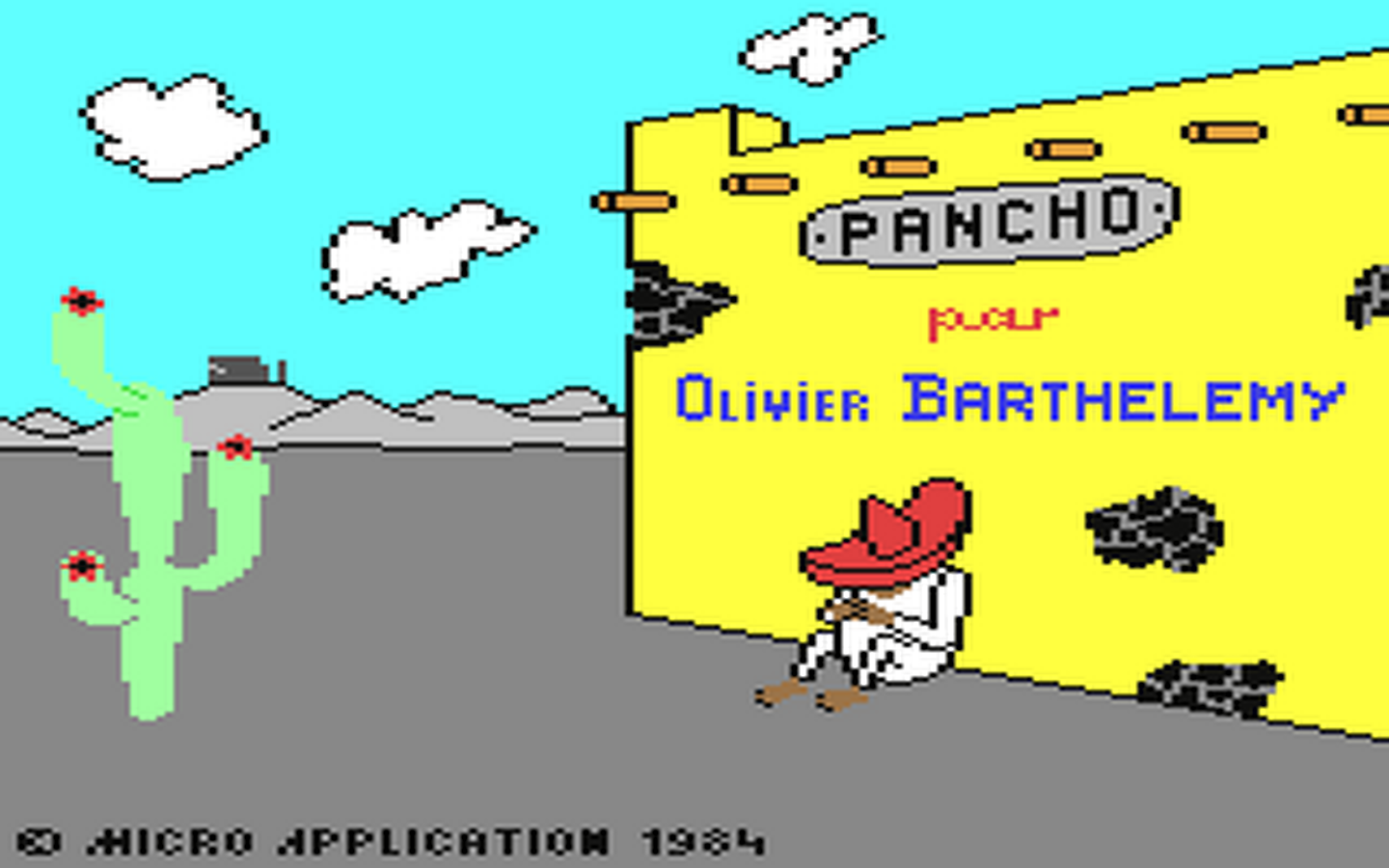 C64 GameBase Pancho Micro_Application 1984