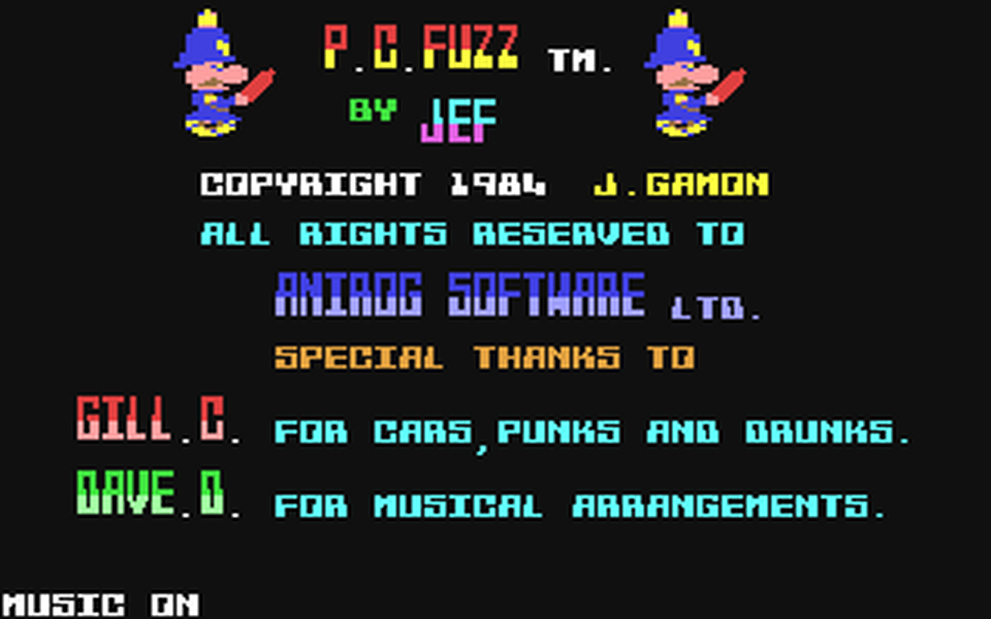 C64 GameBase PC_Fuzz Anirog_Software 1984