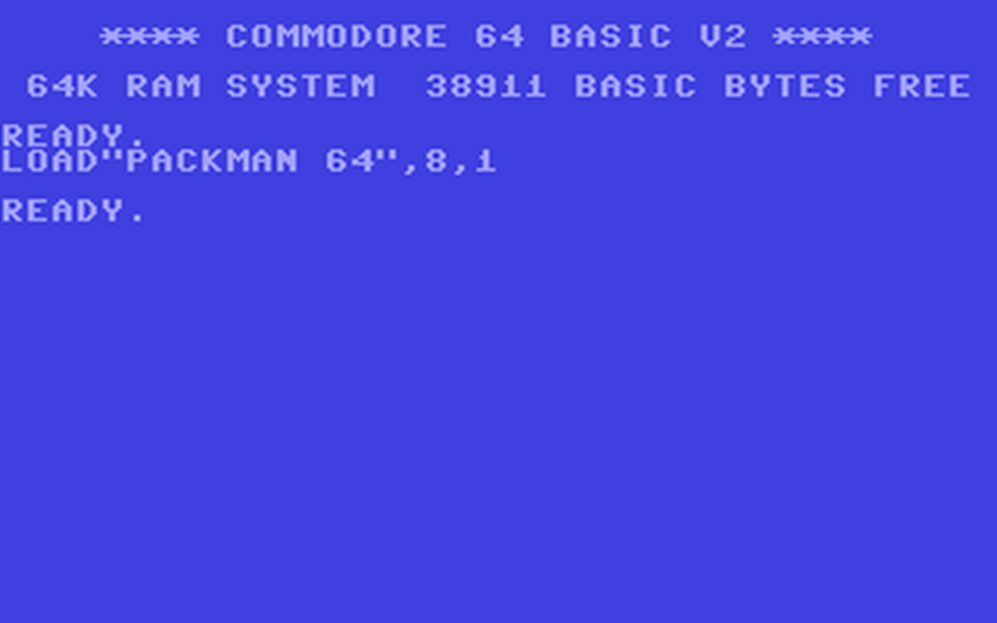 C64 GameBase Packman_64 Mantra_Software 1985