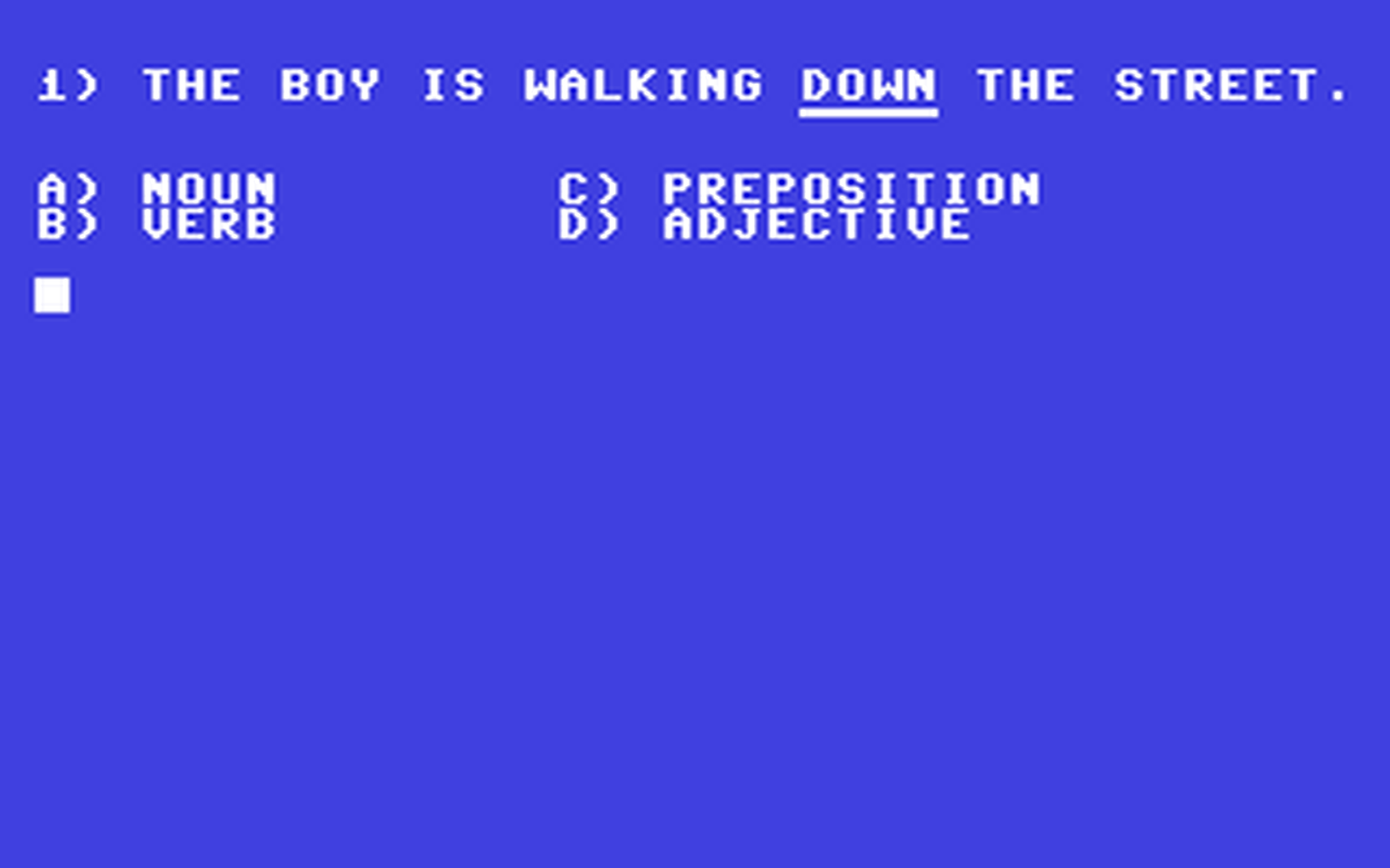 C64 GameBase Parts_of_Speech Commodore_Educational_Software