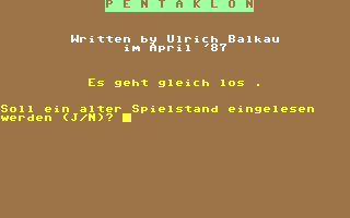 C64 GameBase Pentaklon 1987