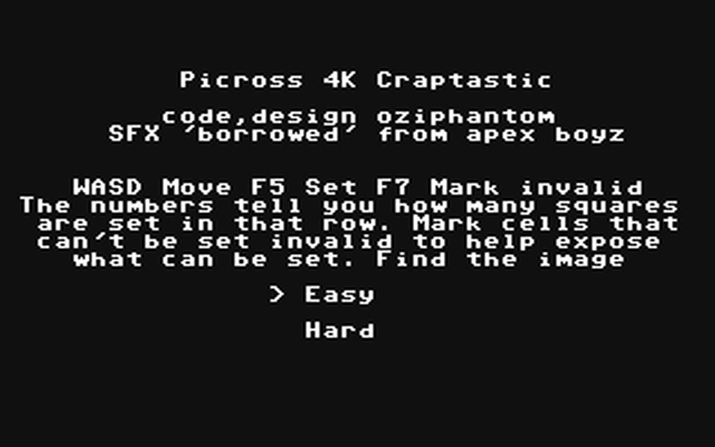 C64 GameBase Picross (Public_Domain) 2016