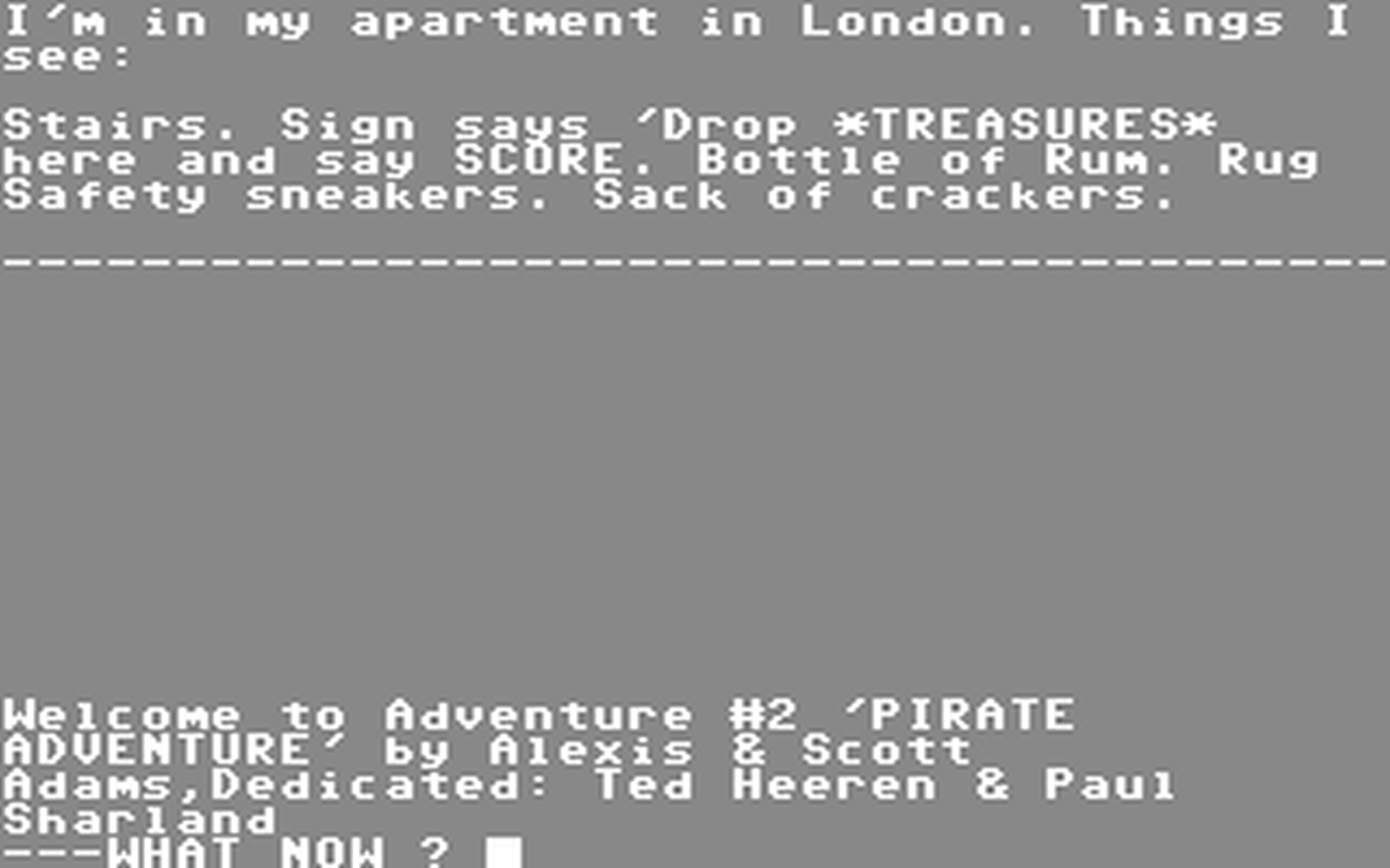 C64 GameBase Pirate_Adventure US_Gold/Adventure_Soft_UK 1987
