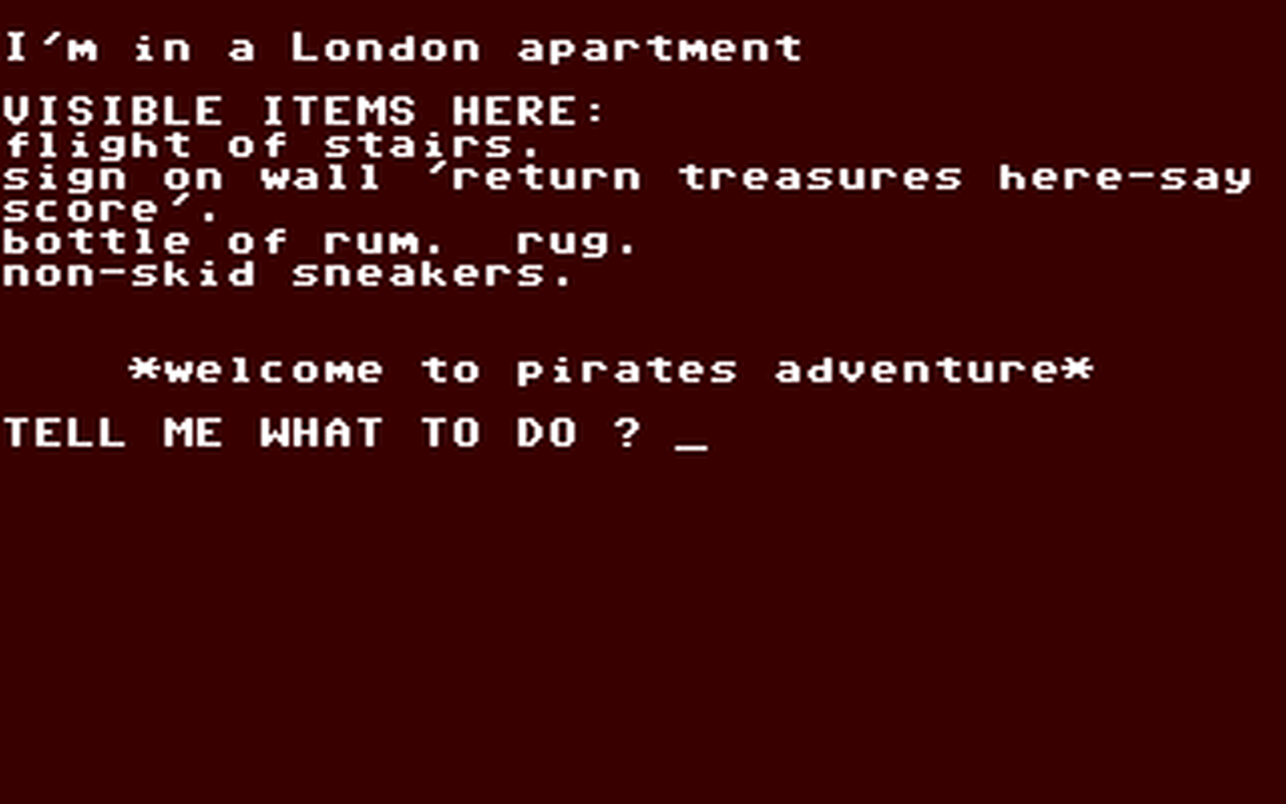 C64 GameBase Pirate_Treasure Alpha_Software_Ltd. 1986