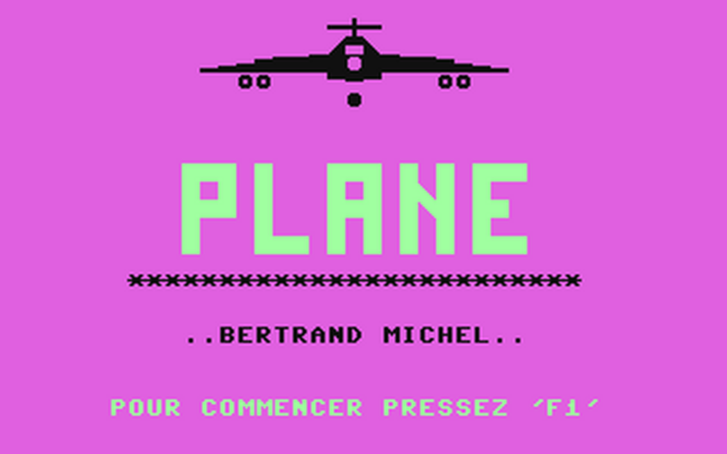 C64 GameBase Plane Hebdogiciel 1985
