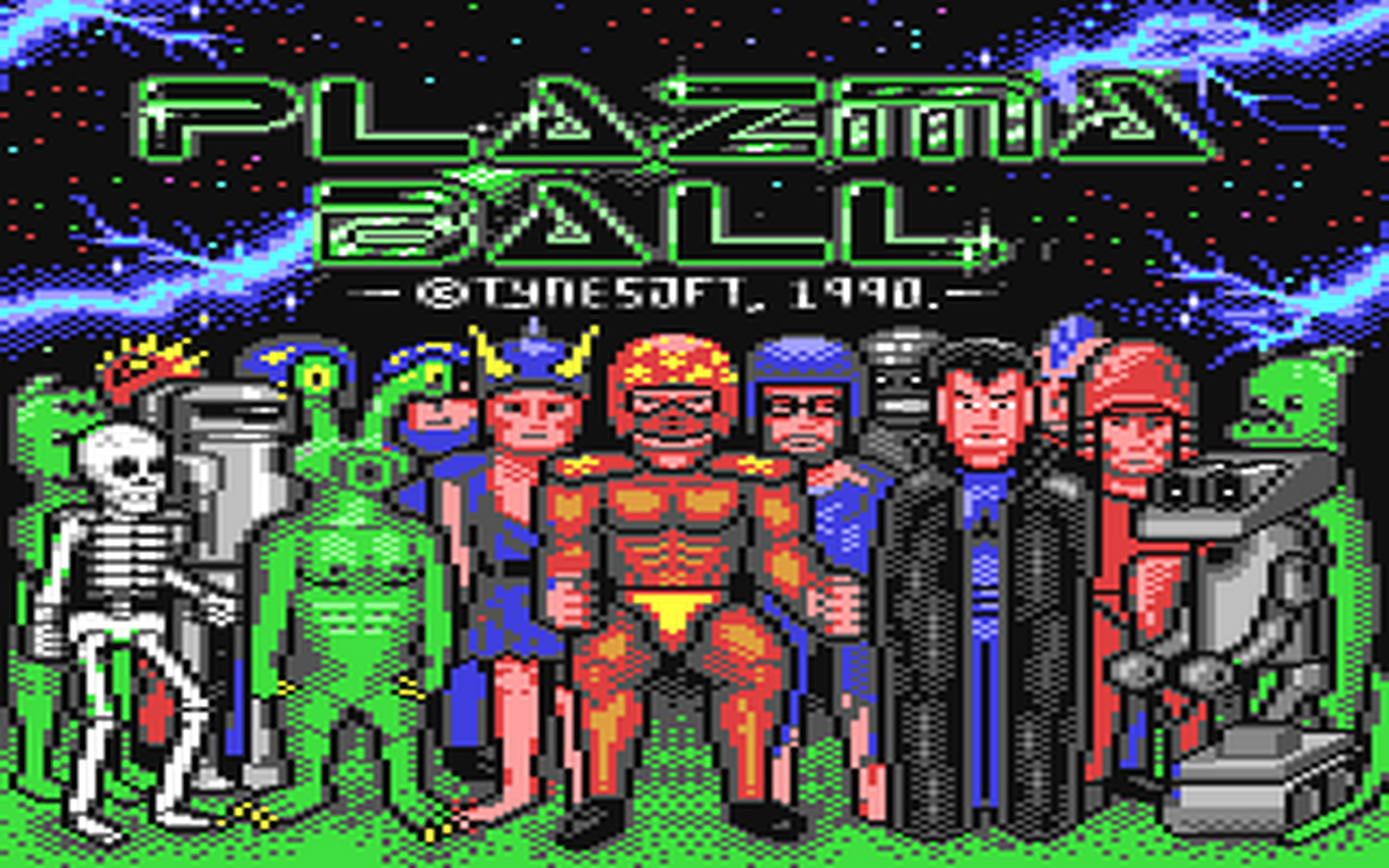 C64 GameBase Plazma_Ball Tynesoft 1990