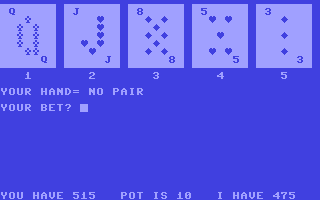 C64 GameBase Poker