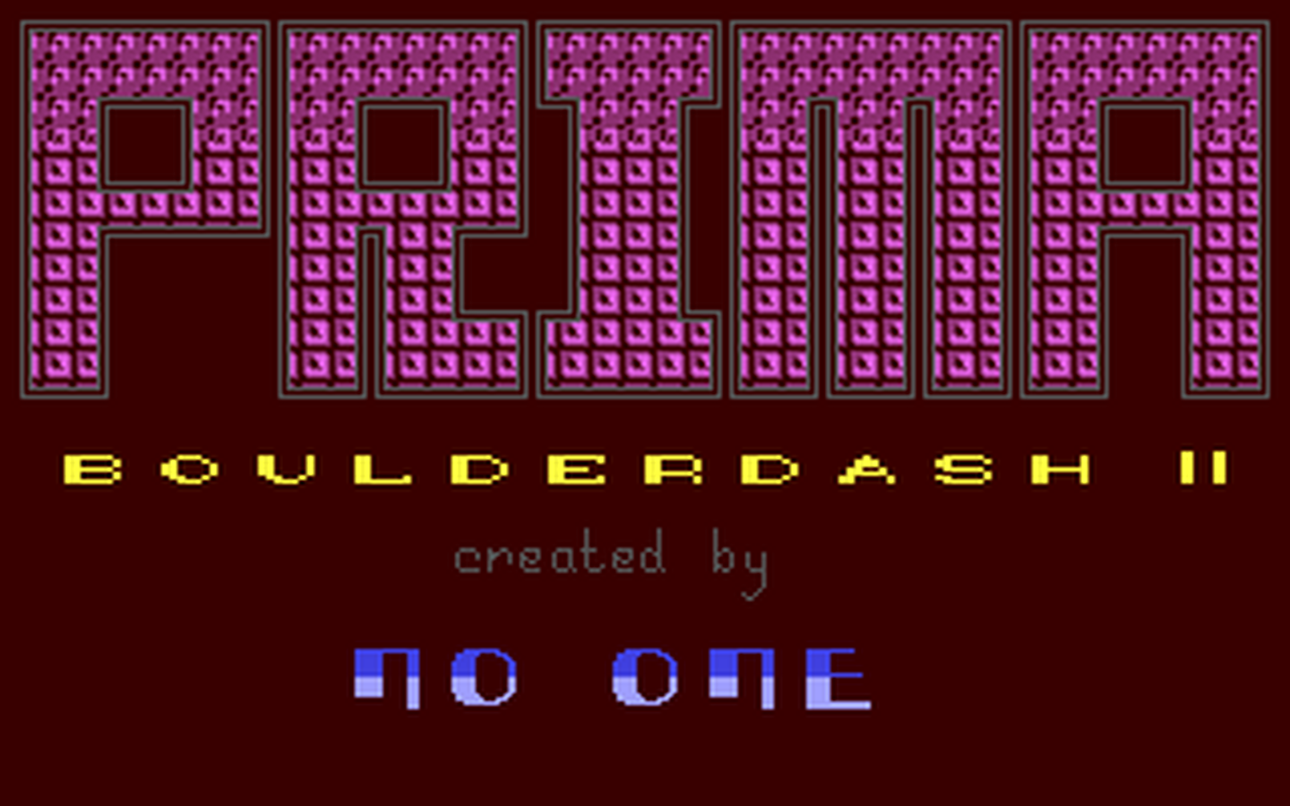 C64 GameBase Prima_Boulderdash_II (Not_Published) 1988