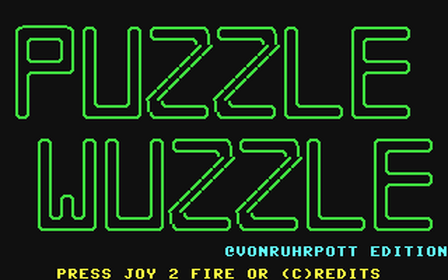 C64 GameBase PuzzleWuzzle (Public_Domain) 2020