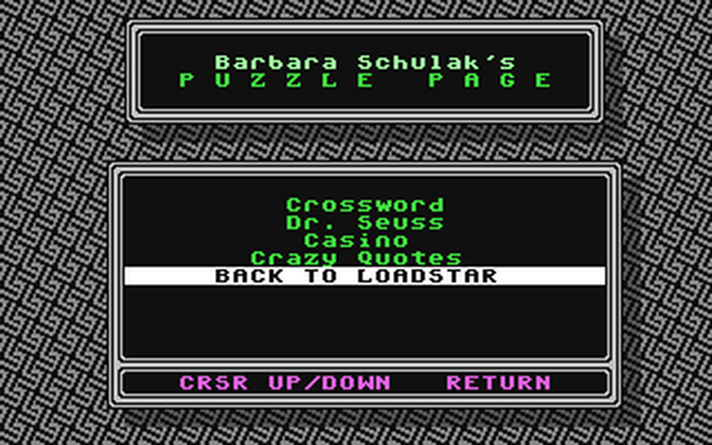 C64 GameBase Puzzle_Page_#174,_The Loadstar/J_&_F_Publishing,_Inc. 1998