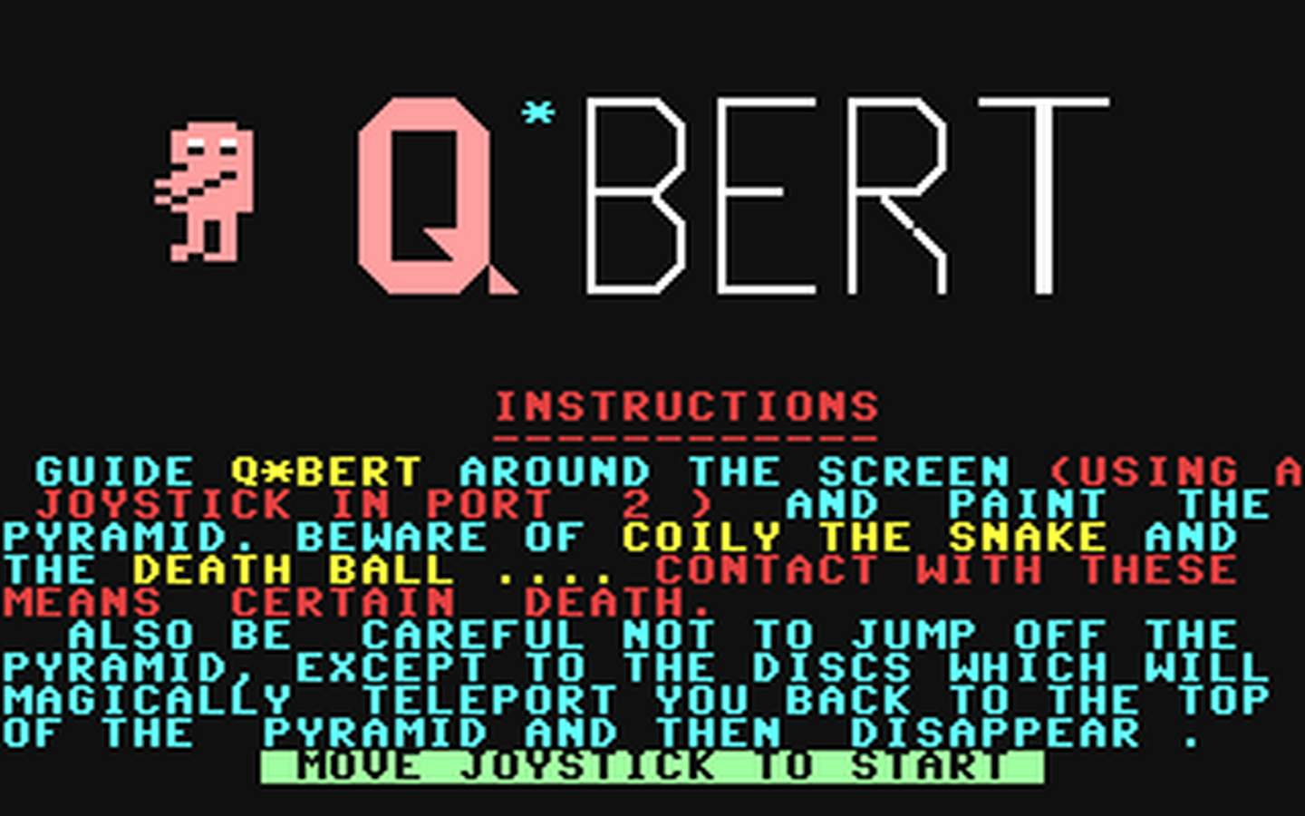 C64 GameBase Q*Bert Commodore_User_ 1984