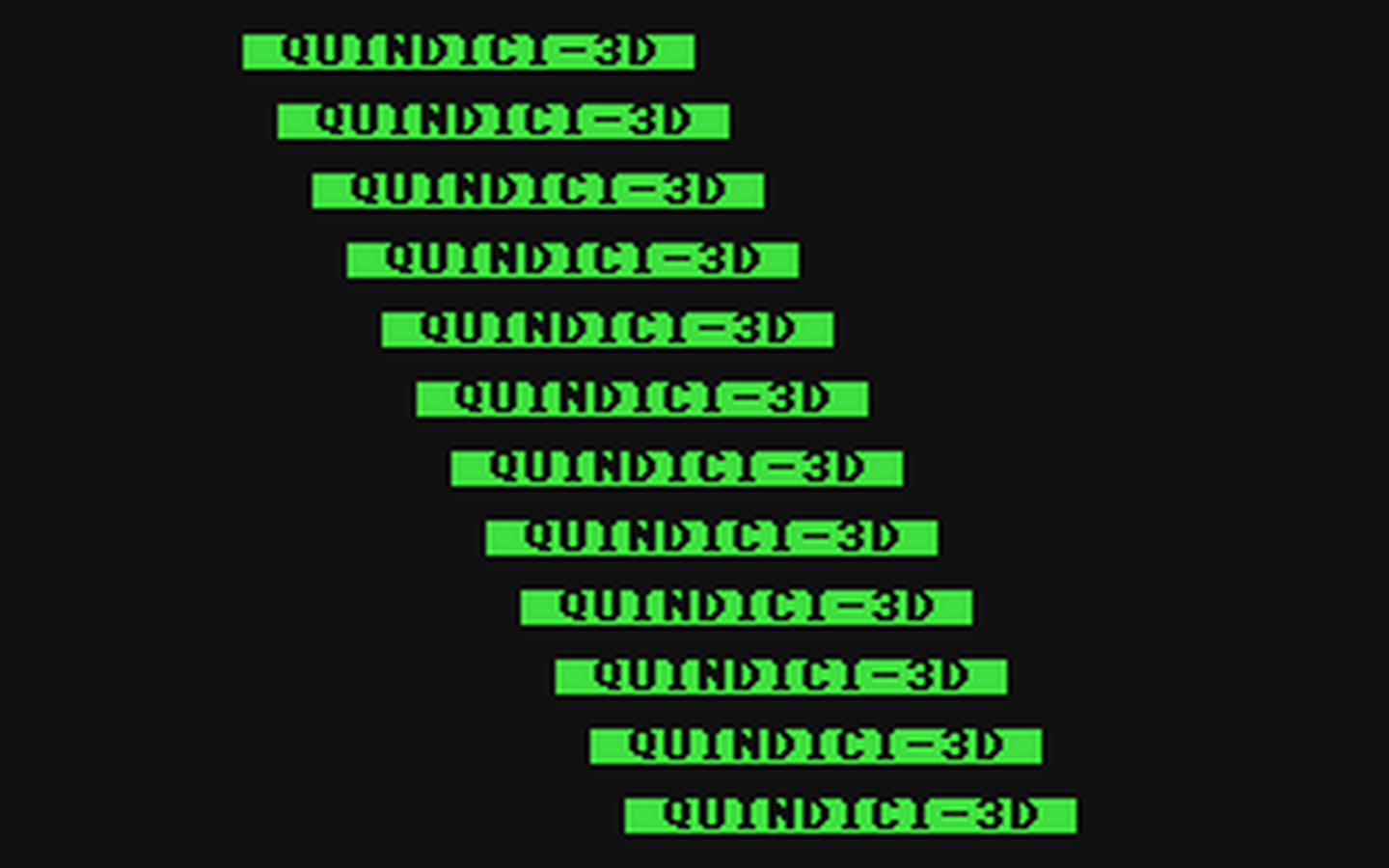 C64 GameBase Quindici-3D Edizione_Logica_2000/Videoteca_Computer 1985