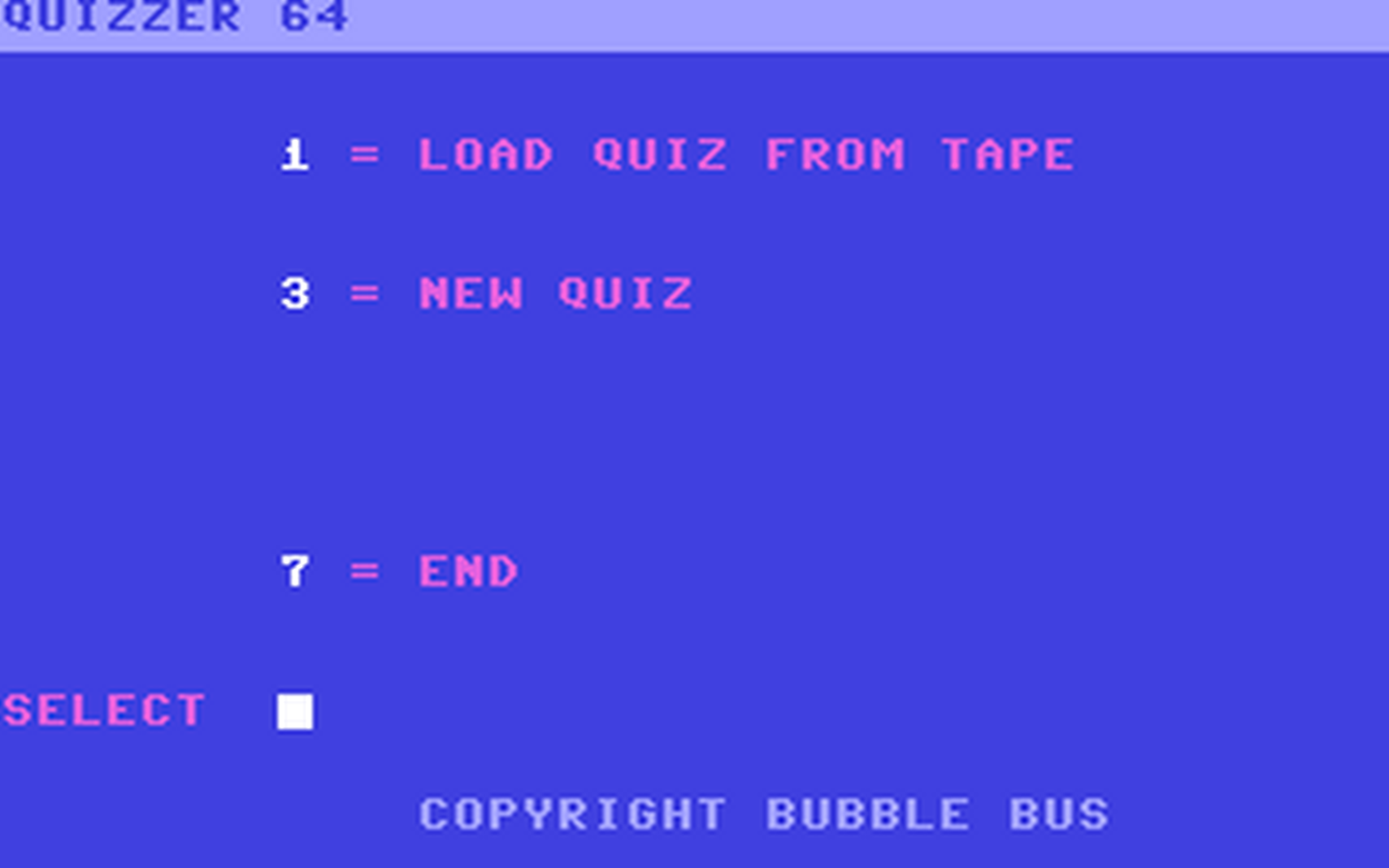 C64 GameBase Quizzer_64 Bubble_Bus