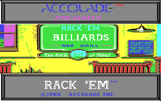 C64 GameBase Rack_'em Accolade 1988