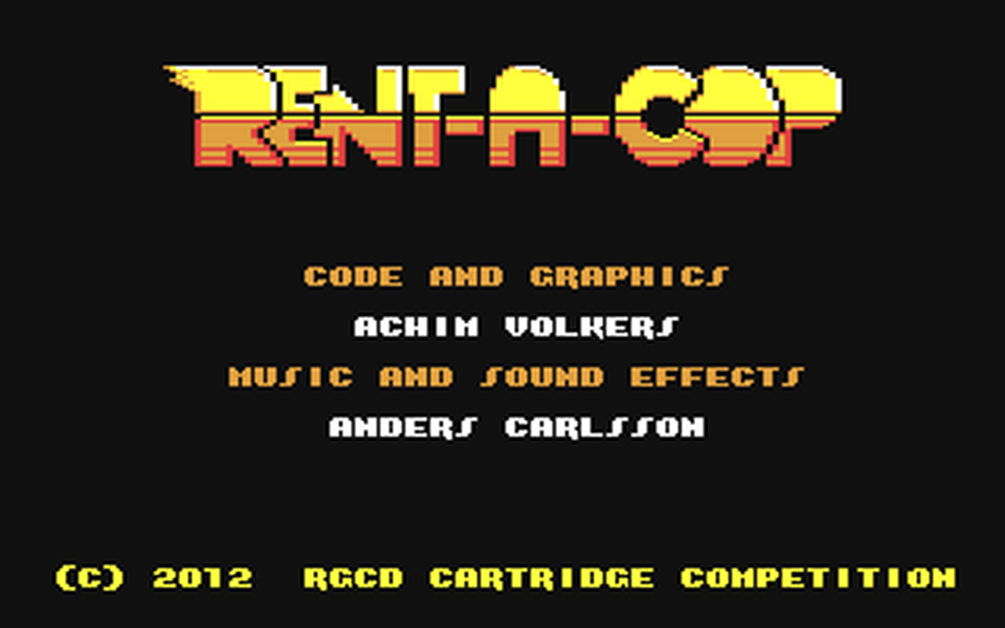 C64 GameBase Rent-a-Cop (Public_Domain) 2012