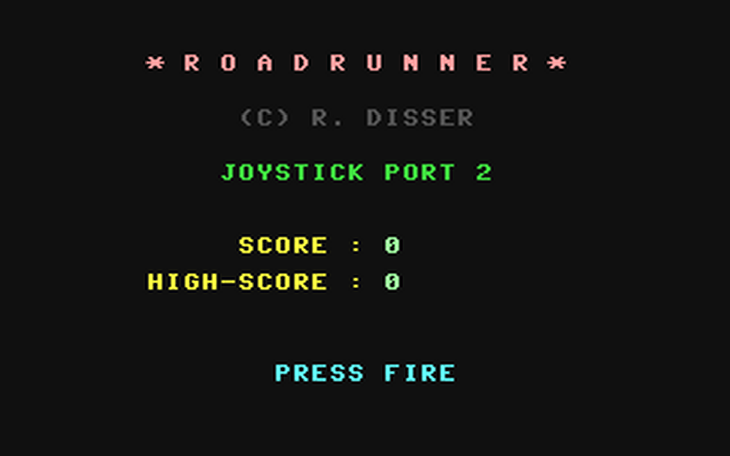 C64 GameBase Roadrunner Tronic_Verlag_GmbH/Compute_mit 1986