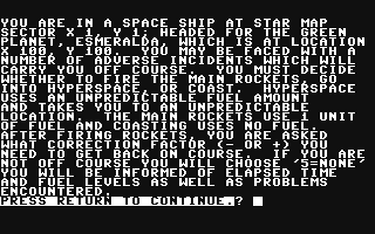C64 GameBase Rocket_to_the_Green_Planet Datamost,_Inc. 1984