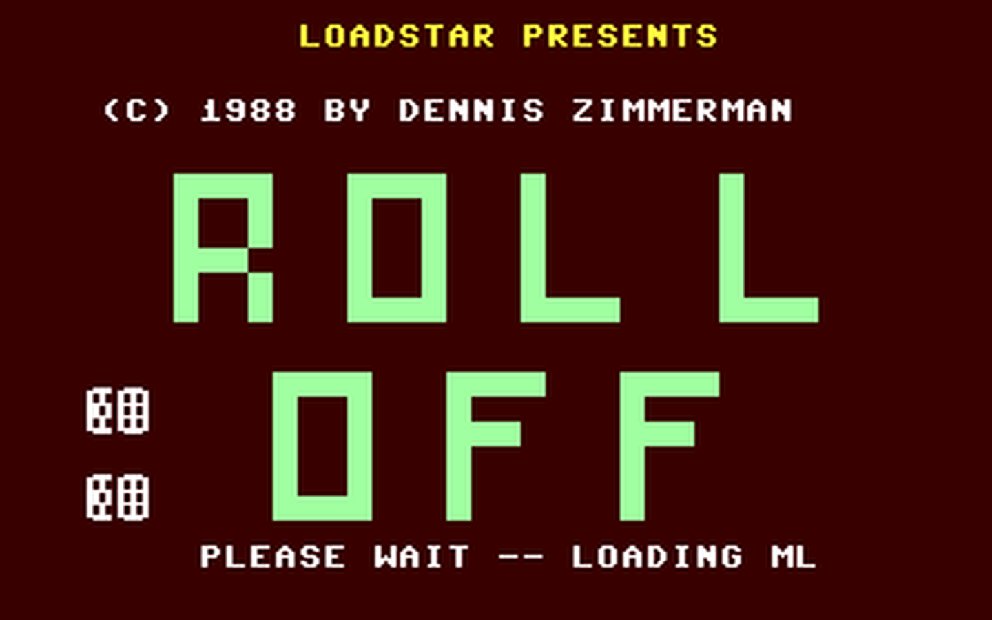 C64 GameBase Roll_Off Loadstar/Softdisk_Publishing,_Inc. 1988