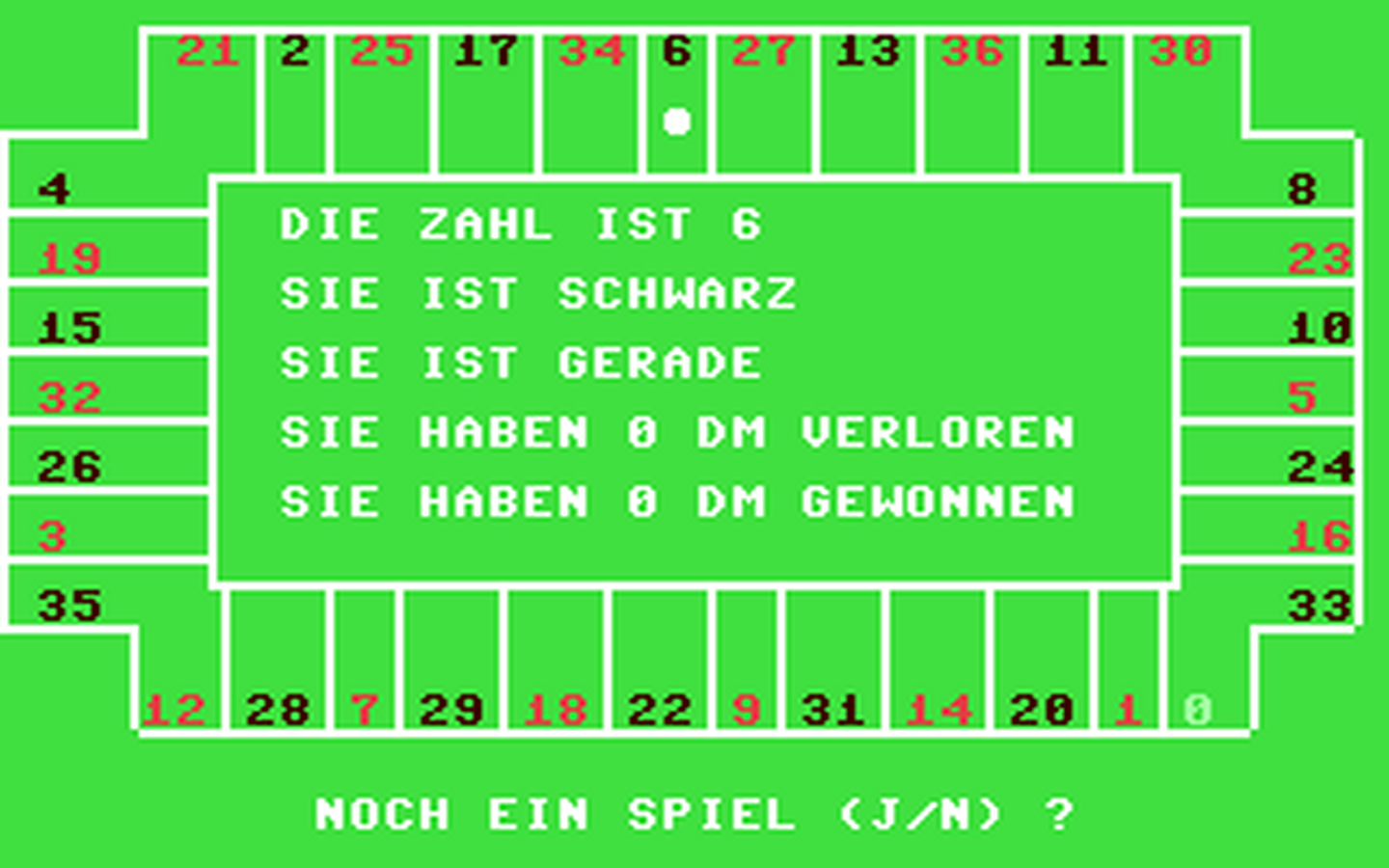 C64 GameBase Roulette (Public_Domain) 1989