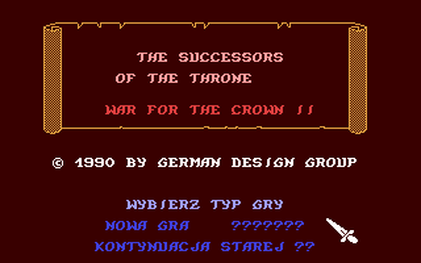 C64 GameBase Successors_of_the_Throne,_The_-_War_for_the_Crown_II (Not_Published) 1990