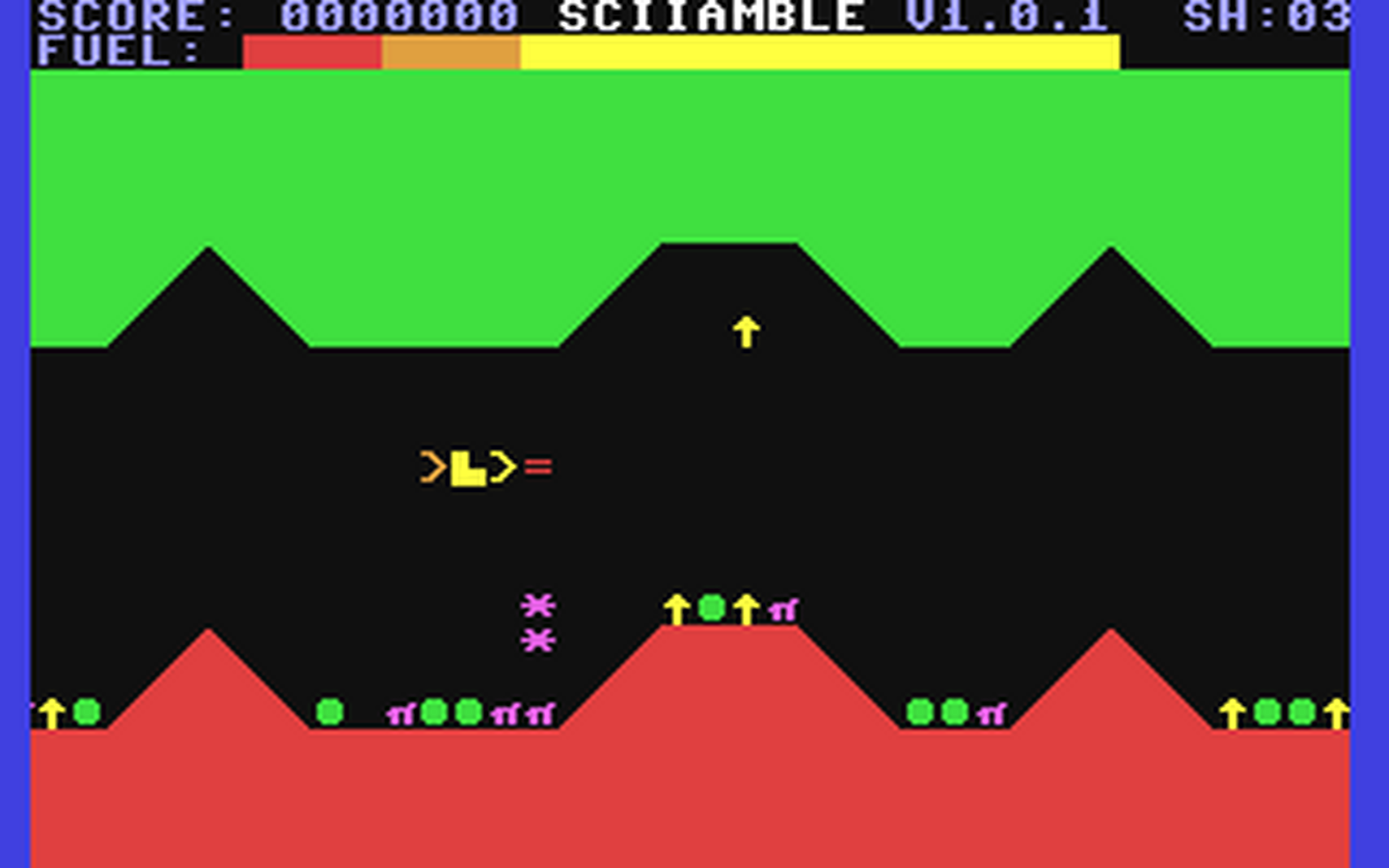 C64 GameBase SCIIamble PhoenixWare 2021