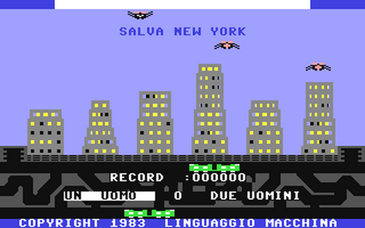 C64 GameBase Salva_New_York Linguaggio_Macchina/TuttoComputer 1985