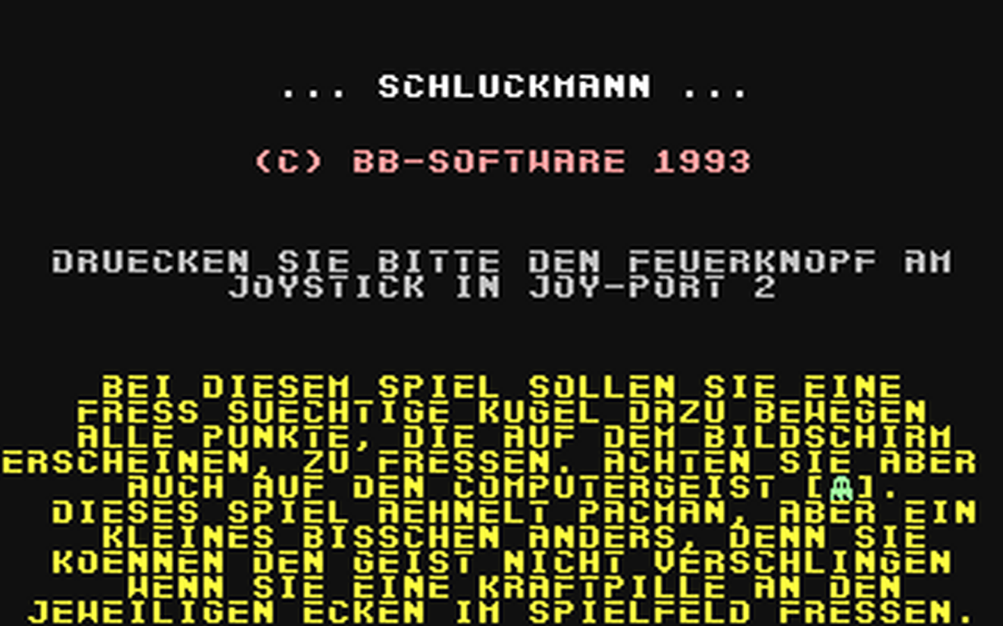 C64 GameBase Schluckmann BB_Software 1993