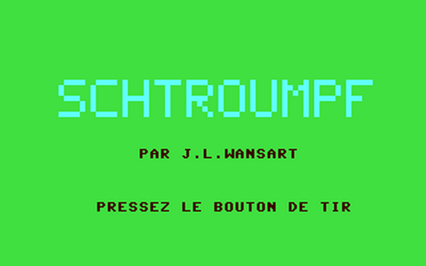C64 GameBase Schtroumpf Hebdogiciel 1984