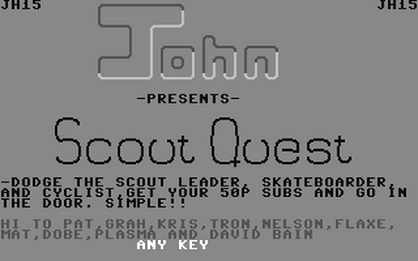 C64 GameBase Scout_Quest