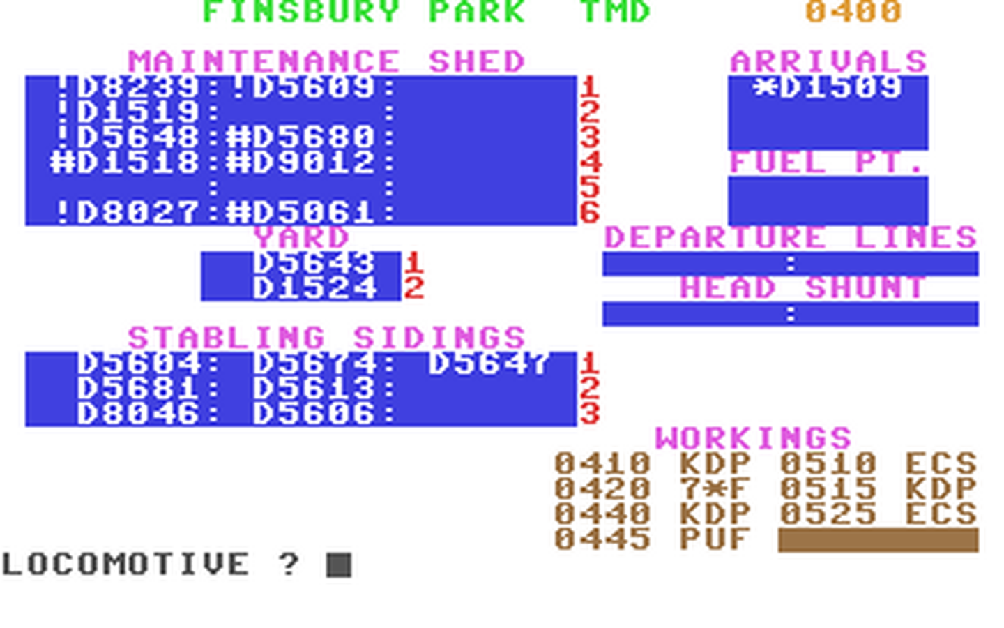 C64 GameBase Shedmaster_-_Finsbury_Park Dee-Kay_Systems 1989