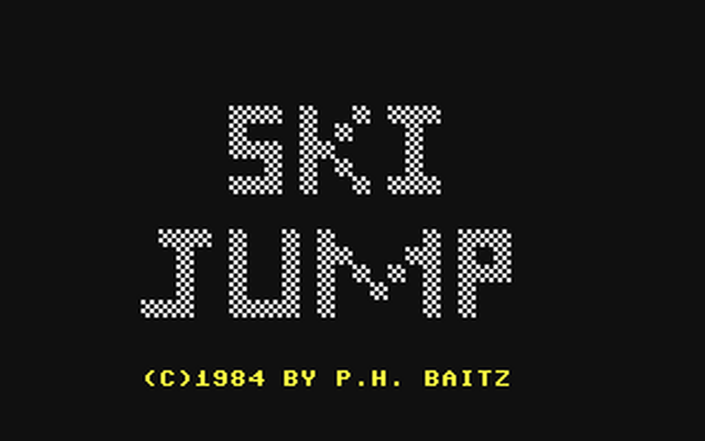 C64 GameBase Ski_Jump (Public_Domain) 1984