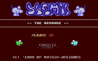 C64 GameBase Slembl_-_The_Revange (Not_Published) 1989