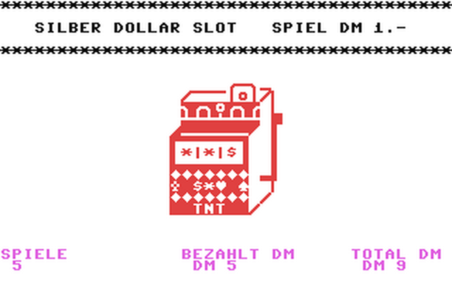 C64 GameBase Slot_Maschine Ing._W._Hofacker_GmbH 1984