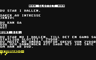 C64 GameBase Slottet_i_Zydor 1985