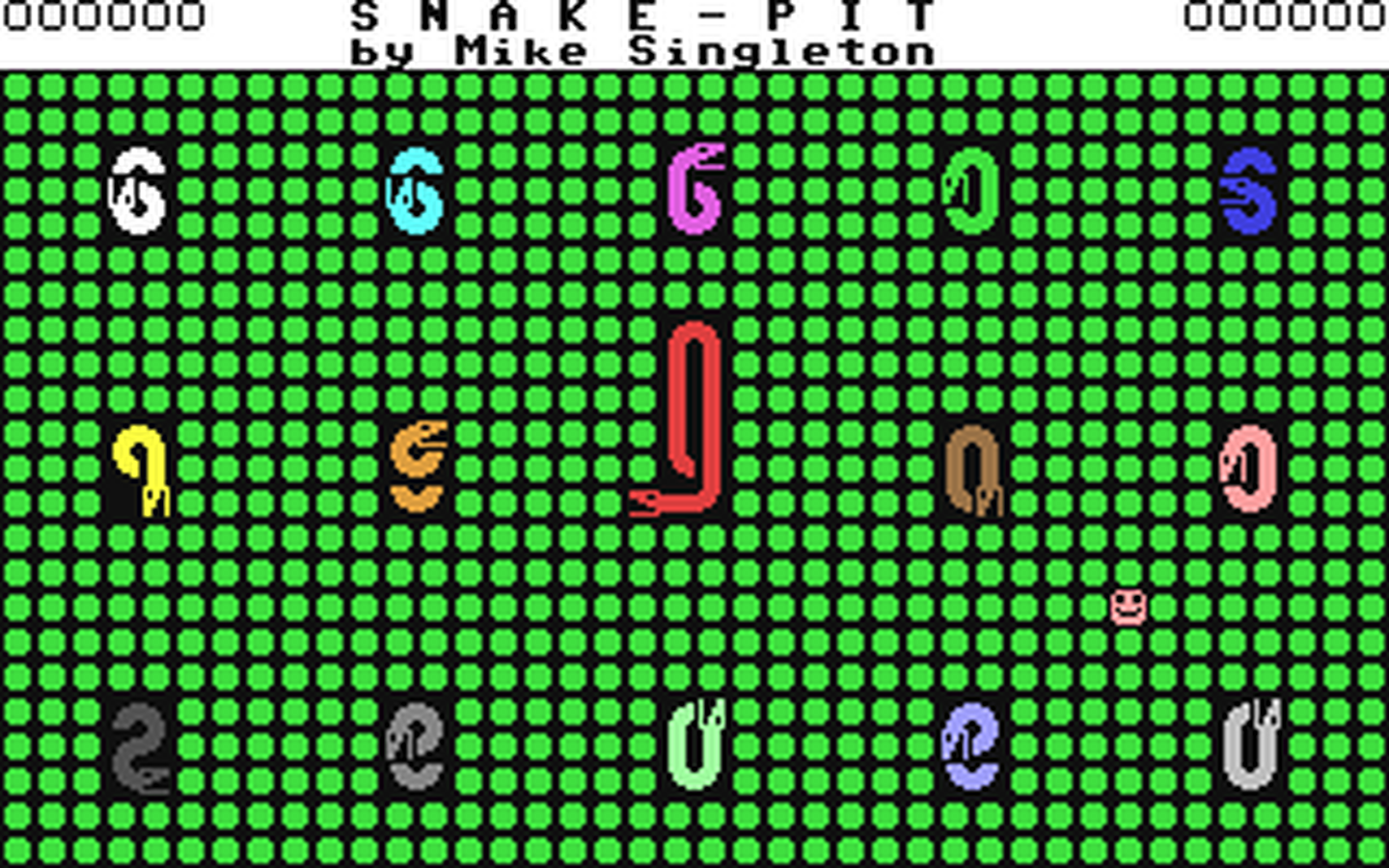 C64 GameBase Snake-Pit Postern 1983