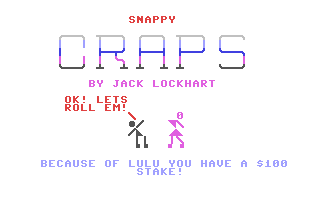 C64 GameBase Snappy_Craps