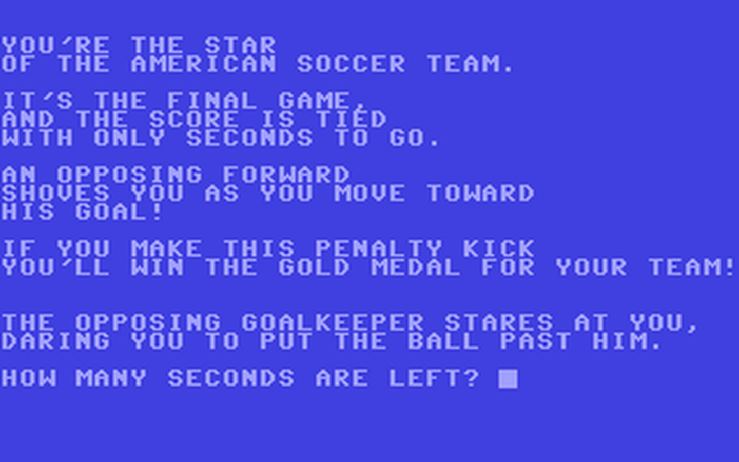 C64 GameBase Soccer_Finals Scholastic,_Inc./Hard-Soft_Inc. 1984