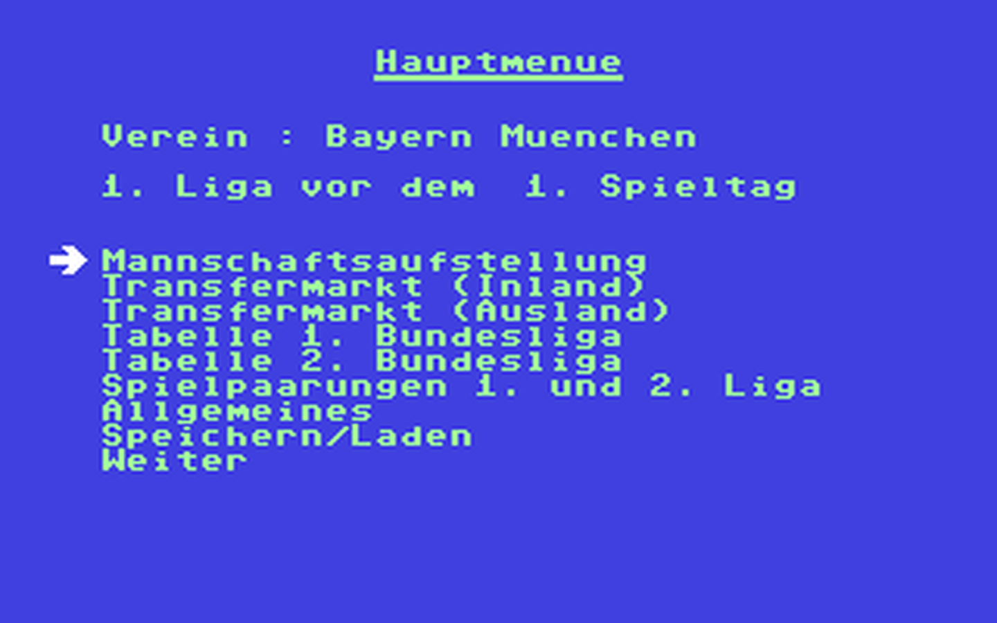 C64 GameBase Soccermaster 1987