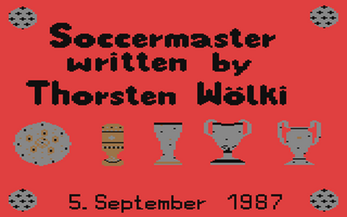 C64 GameBase Soccermaster 1987