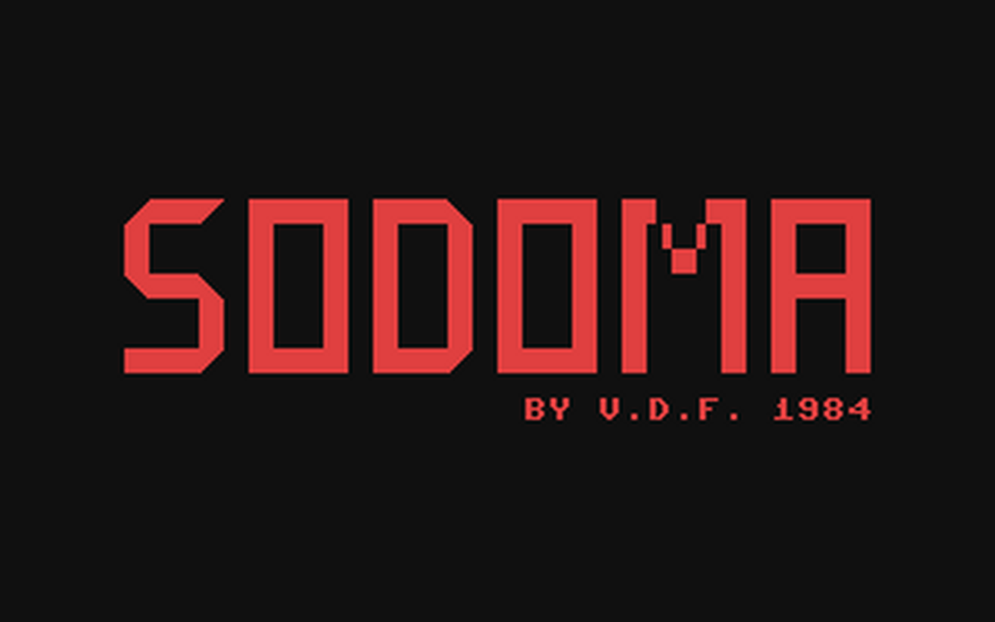 C64 GameBase Sodoma 1984