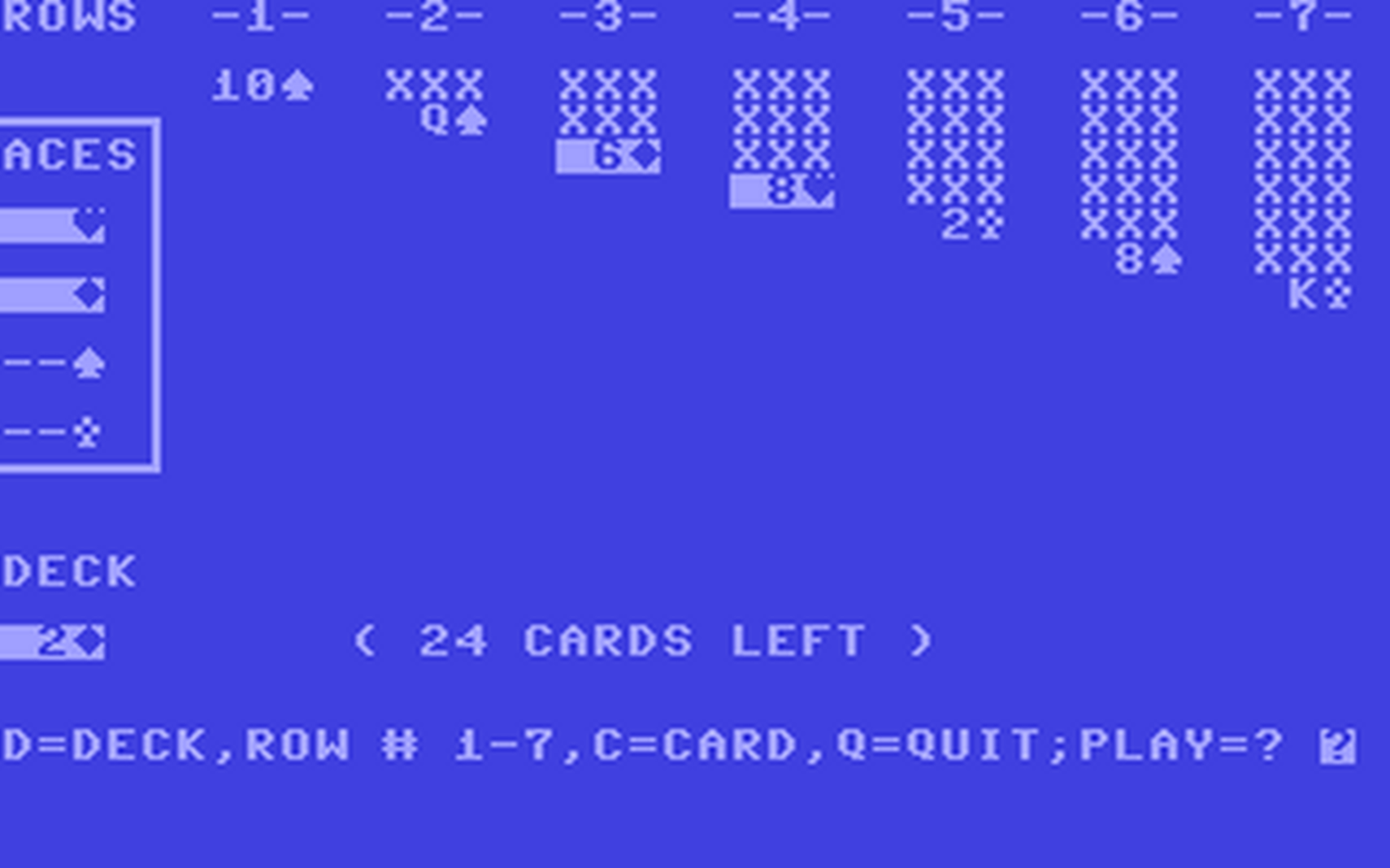 C64 GameBase Solitaire_-_The_Classic_Version Loadstar/Softalk_Production 1985