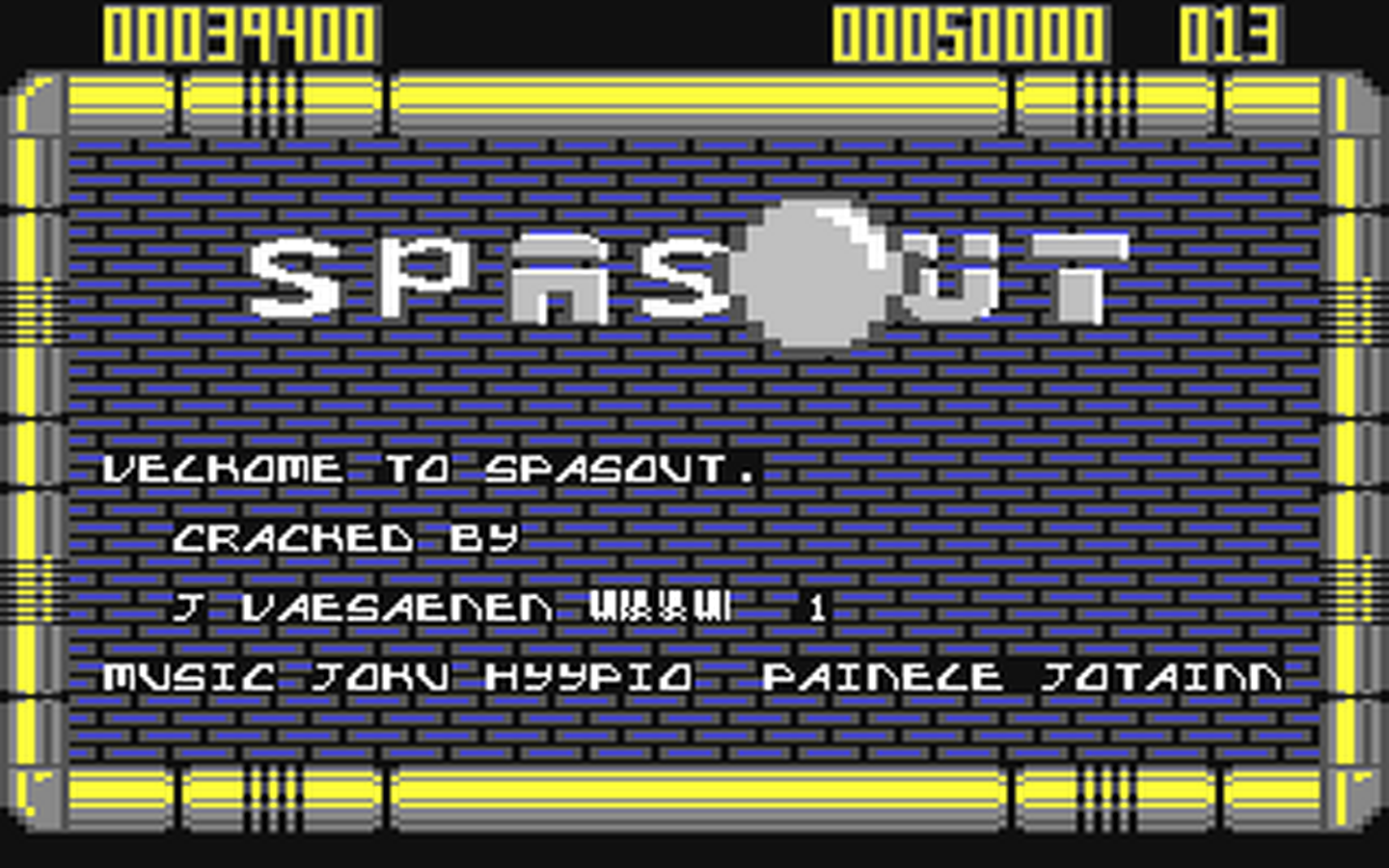 C64 GameBase Spasout (Not_Published)