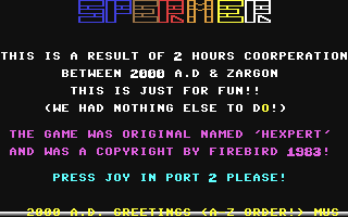 C64 GameBase Spermer (Not_Published) 1987