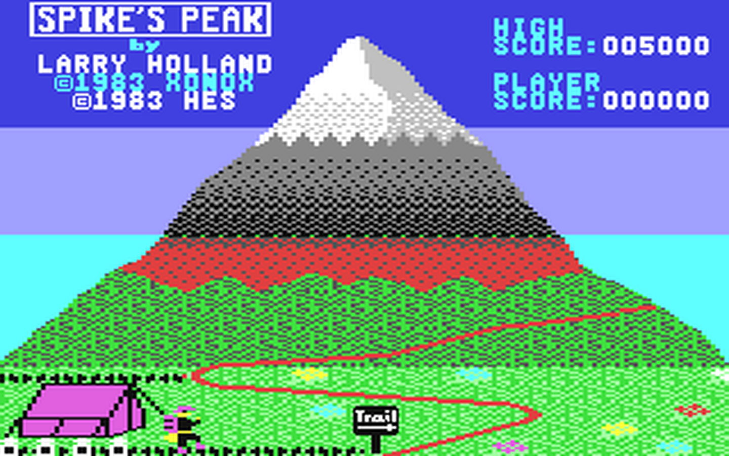 C64 GameBase Spike's_Peak HesWare_(Human_Engineered_Software) 1984