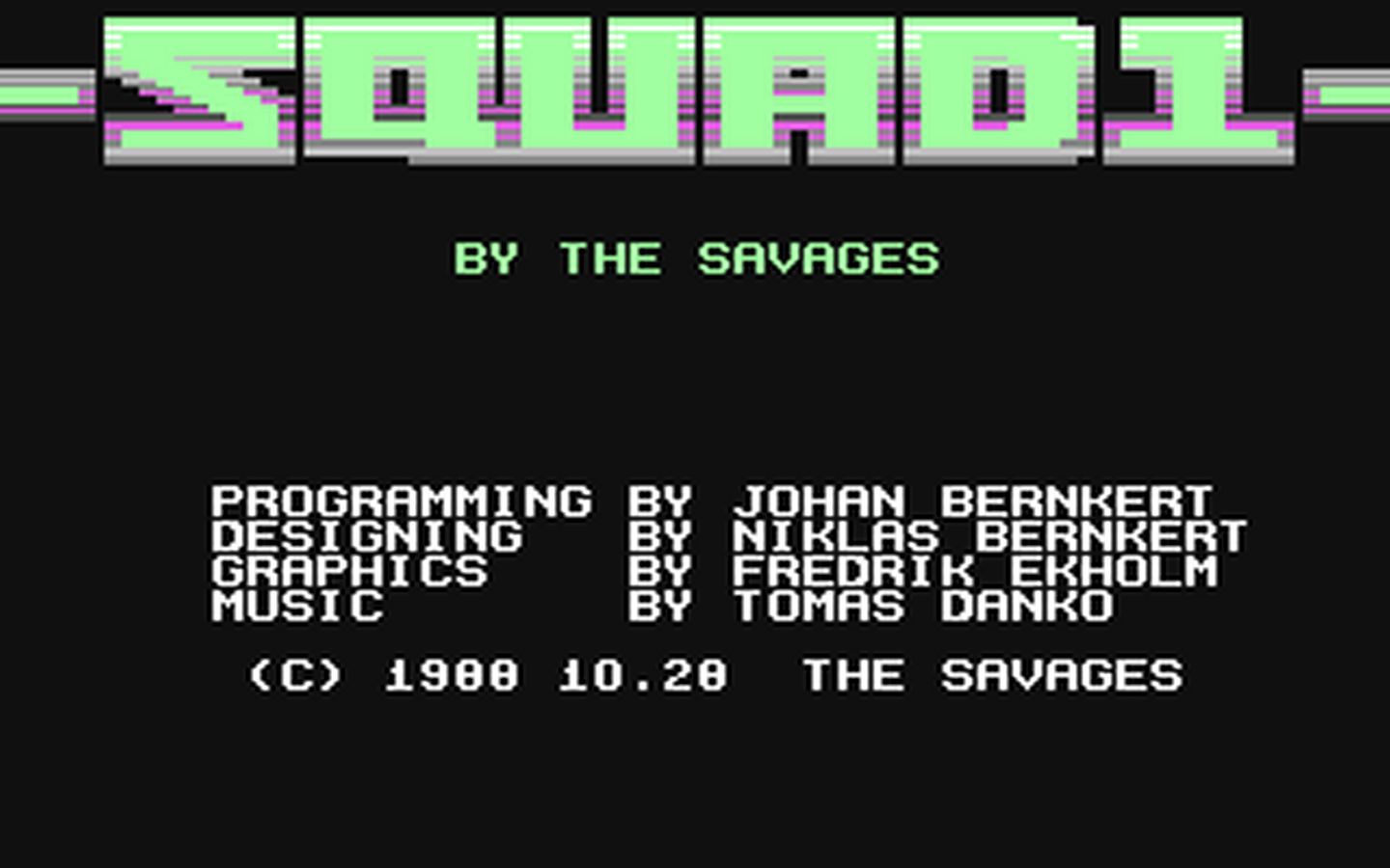 C64 GameBase Squad_I (Not_Published) 1988