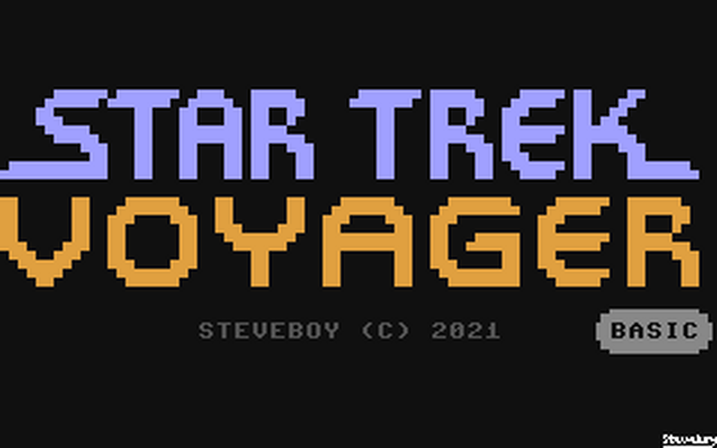 C64 GameBase Star_Trek_Voyager_BASIC (Public_Domain) 2021