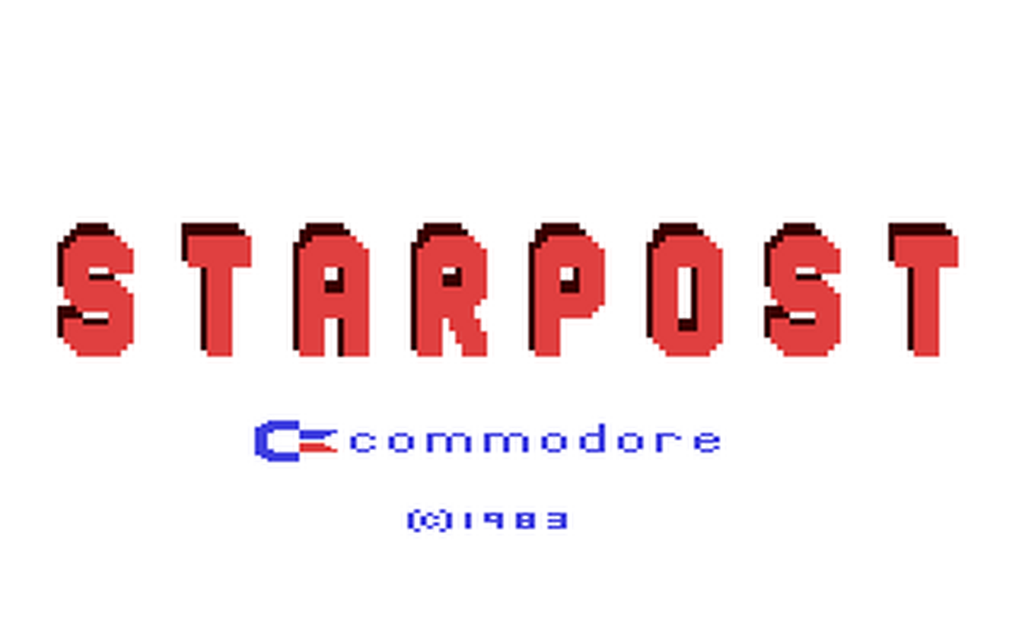 C64 GameBase Star_Post Commodore 1983