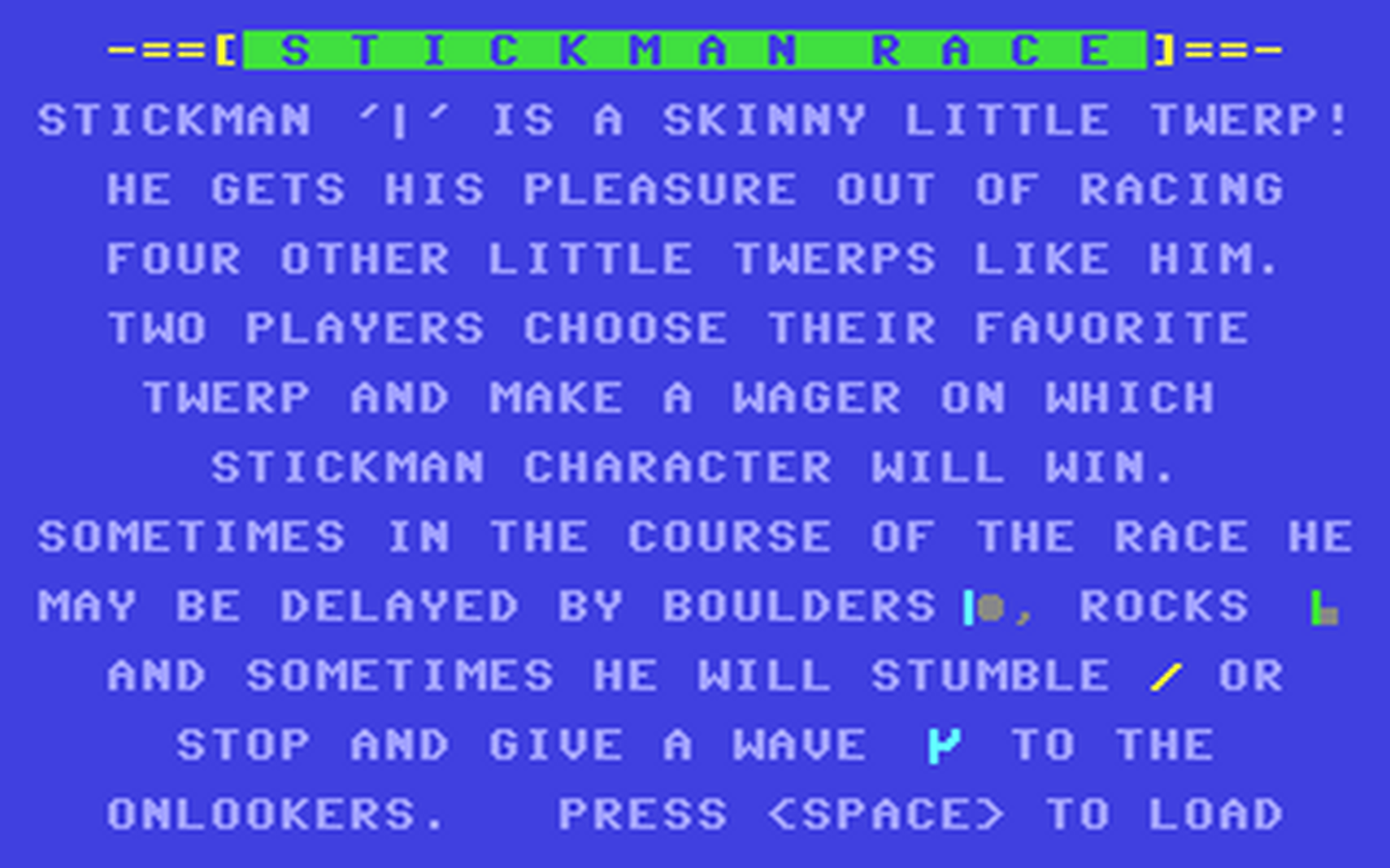 C64 GameBase Stickman_Race