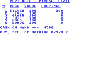 C64 GameBase Stockbroker